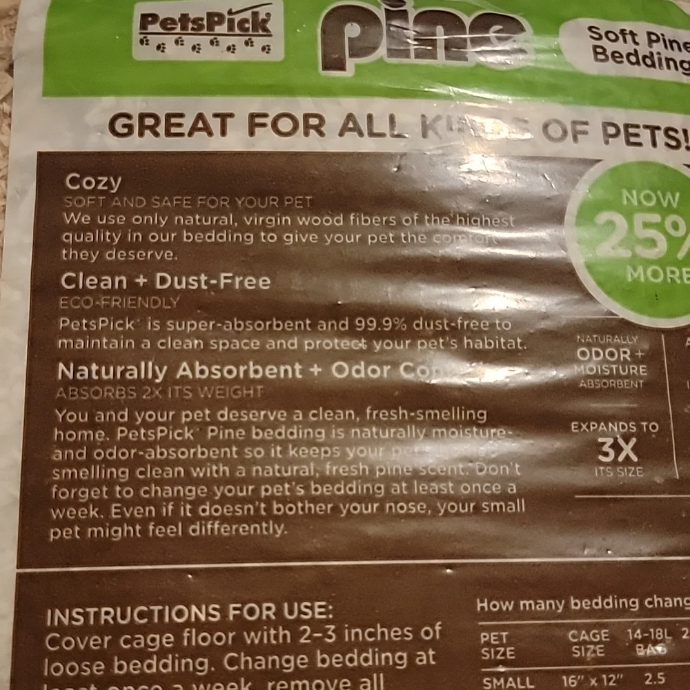 Petspick pine bedding - Picture 7 of 9